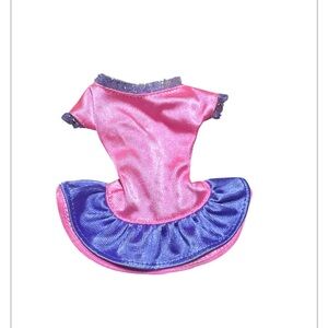 Vintage 1990s Purple Pink Barbie Mini Dress